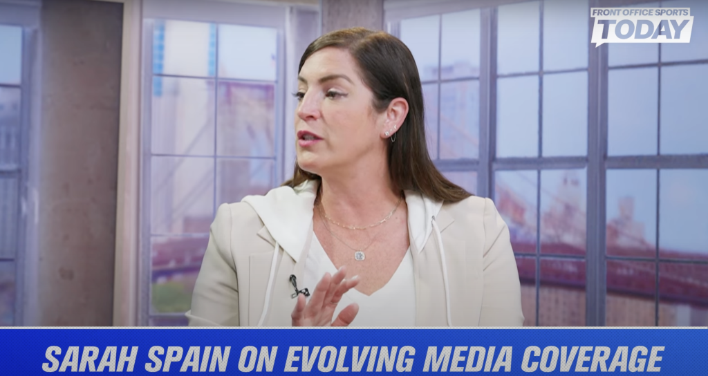 Sarah Spain credits ESPN for increased women's sports coverage