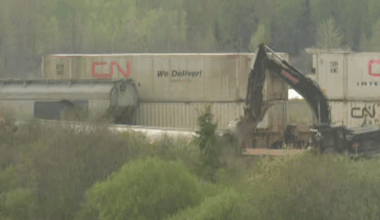 Transportation Safety Board investigates derailment after two CN Rail trains collide