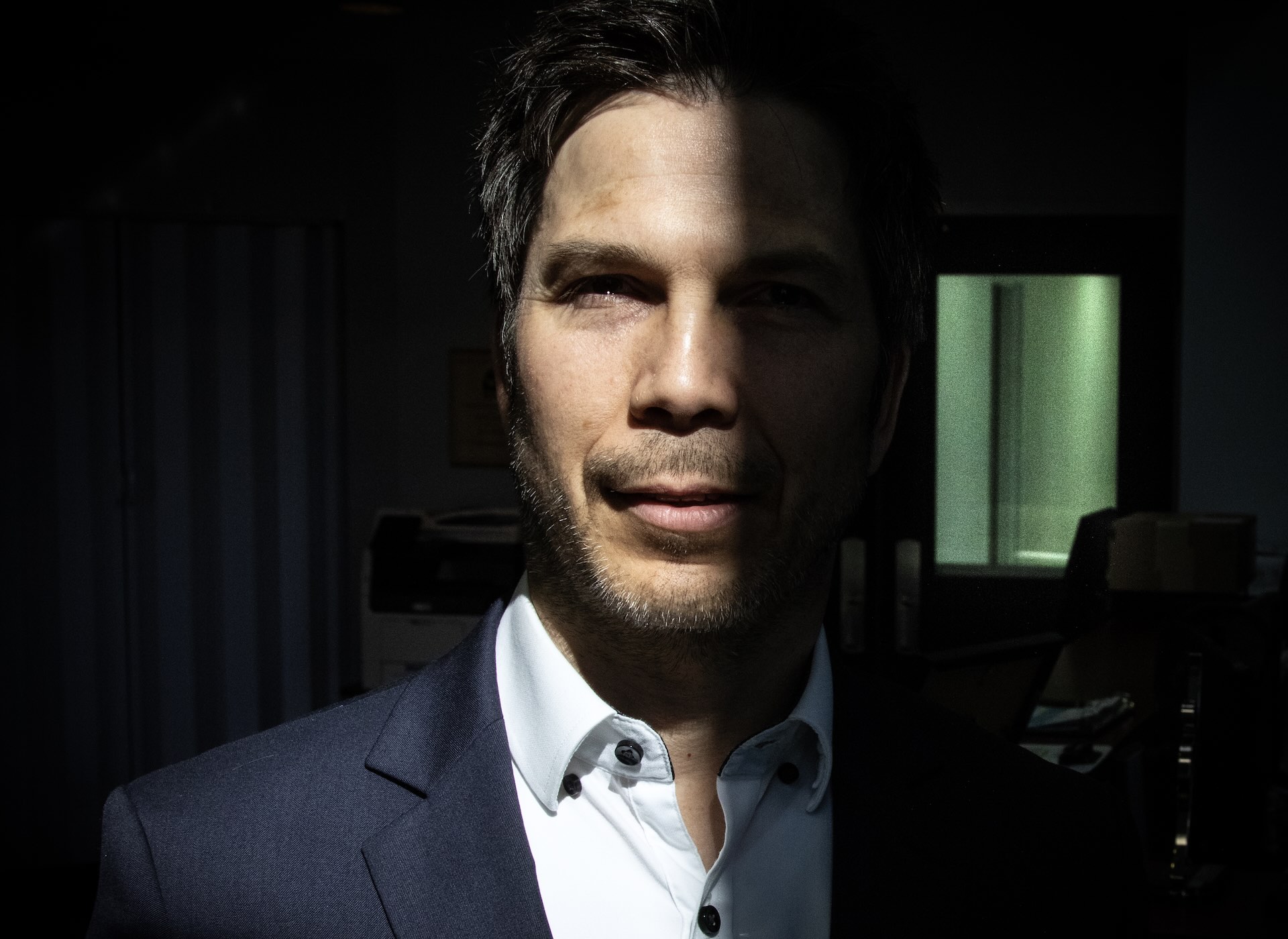 Sebastien Michel, vice-president and general manager of Teledyne’s micro electromechanical systems division, at the plant in Bromont, Que