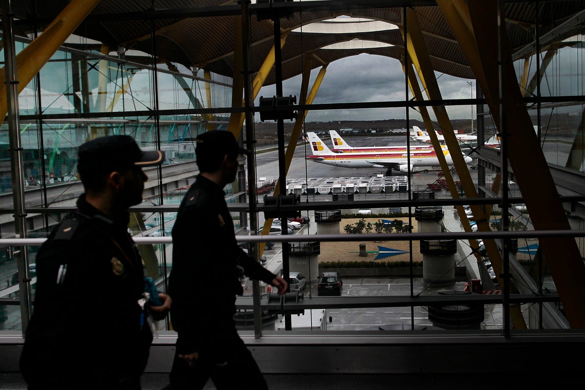 Spain to limit access to Madrid airport for nontravelers because of homeless encampment problem