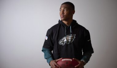 DeVonta Smith of the Eagles visits Spain as NFL ambassador ahead of 2025 game in Madrid