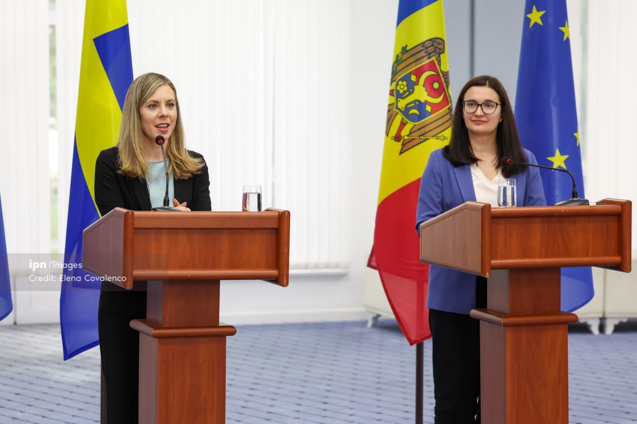 Swedish Foreign Minister: Moldova's European course is supported in Stockholm