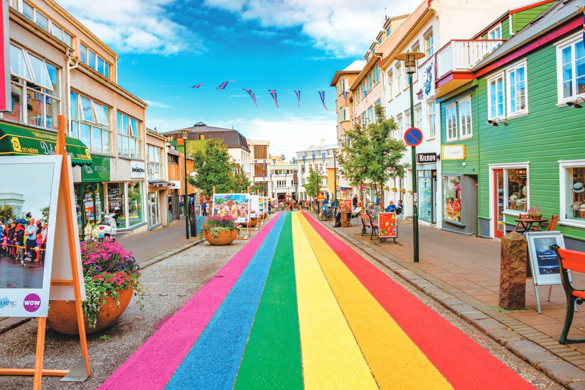 The Rainbow Street in Iceland (Photo by Neurobit)