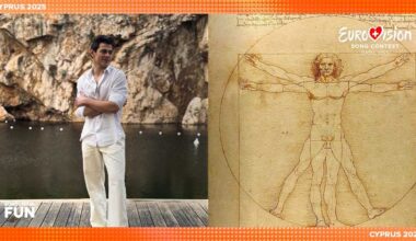 Cyprus: Da Vinci's Vitruvian Man – the secret person behind “Shh” - Eurovision News | Music