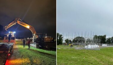 World record Thompson concert: Round-the-clock prep starts