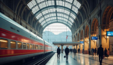 Switzerland, Germany, Italy, Austria,France and UK Reveal Spectacular High-Volume Train Stations Setting New Standards in Speed Efficiency and Passenger Excellence Across Europe