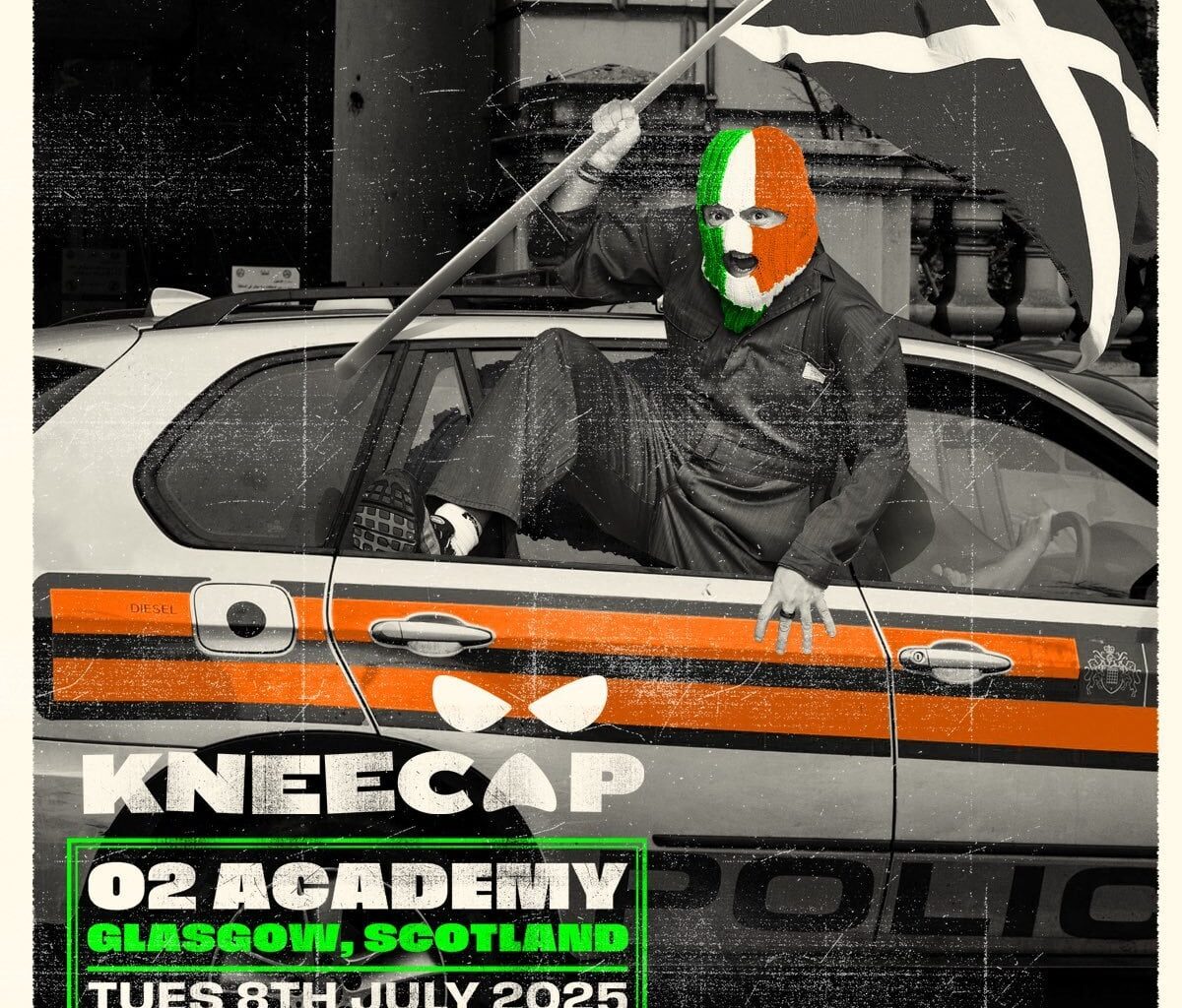 "Due to concerns expressed by the Police about safety at the event, Kneecap can no longer perform at TRNSMT." 🚔