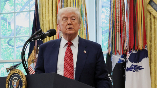 US President Donald Trump wants to 'help' India and Pakistan.(REUTERS)