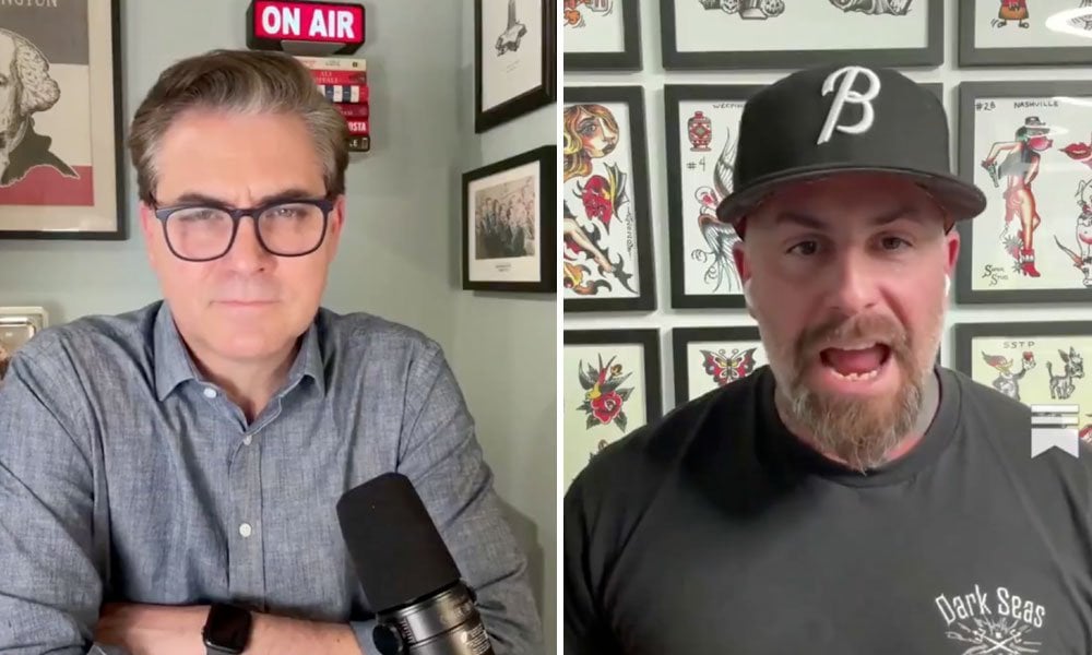 Michael Fanone Rips ‘Petty Bitch’ Mike Johnson and GOP for Blocking Plaque Honoring Jan. 6 Officers Out of Fear of Trump