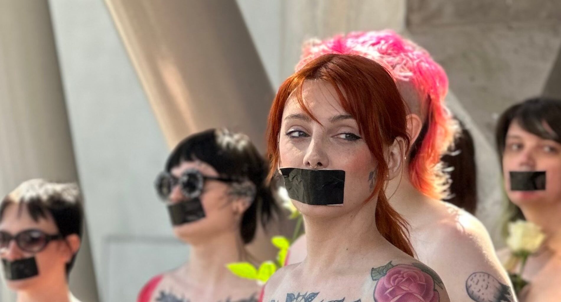 Topless trans protest outside Holyrood a ‘public act of grief, resistance and solidarity’
