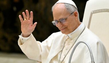 Pope Leo XIV appears to confirm favourite football team after chanting with fan