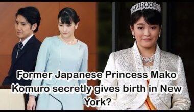 Former Princess Mako of Japan and Her Husband Kei Komuro Have Welcomed Their First Child