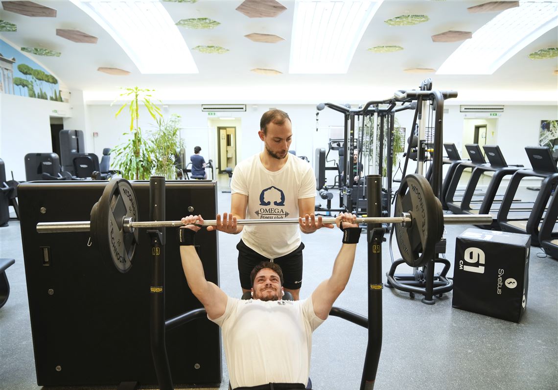 At the gym, the future Pope Leo XIV kept a high heart rate and a low profile