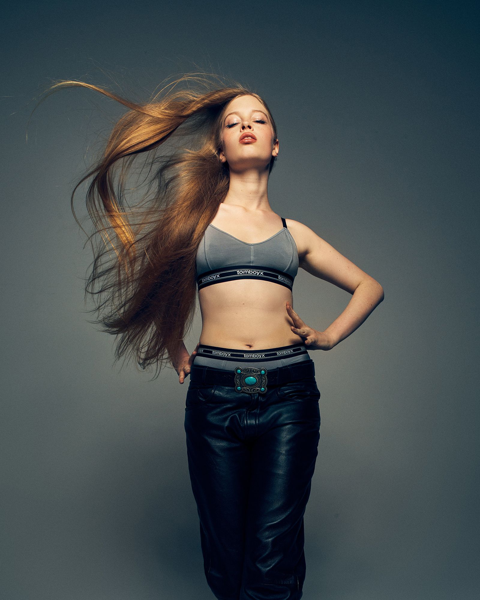 Image may contain Laura ArrillagaAndreessen Clothing Pants Adult Person Photography Face Head and Portrait