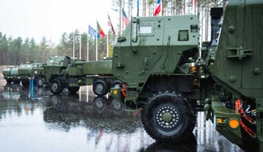 Six new US-made M142 HIMARS rocket launchers enter Estonian service to expand strike range beyond 300 kilometers.