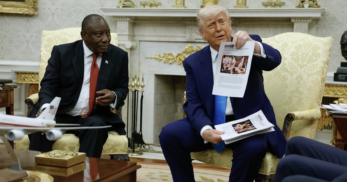 Trump’s Lie About Dead “White Farmers” Just Got Even More Grotesque