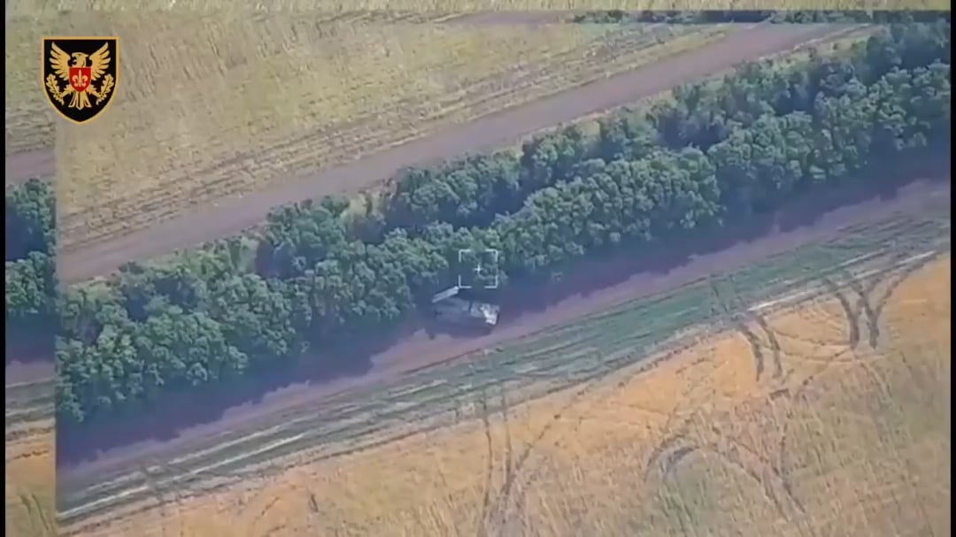 The Buk-M3 air defense system discovered by the 15th Black Forest Brigade was destroyed by a HIMARS MLRS missile.
