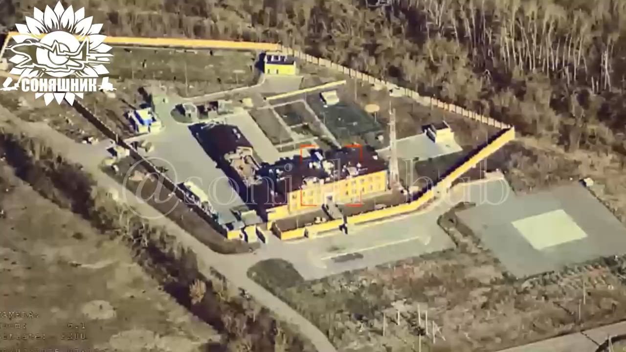 The Ukrainian Armed Forces carried out a MiG-29 airstrike using a guided French AASM HAMMER aerial bomb on a building with Russian officers, including FSB officers. May 2025, location not disclosed.