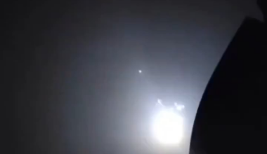 Video claiming to be of a jet being shot down over Punjab region India
