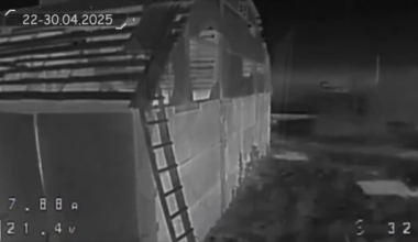 The Birds of Magyar found and destroyed a Russian logistics based with a FPV Fibre optic drone, narrated by Magyar.