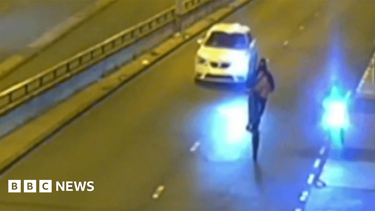 Driver jailed for murdering biker who did wheelie