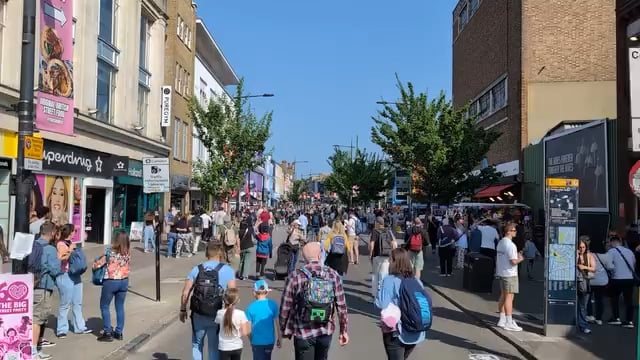 The Camden pedestrianisation trial has begun