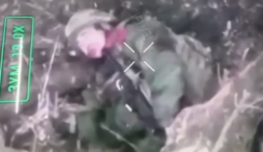 Russian soldier attempts to shoot himself but suffers from bad luck
