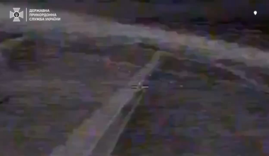 FPV pilots of the Ukrainian "Forpost" unit attacked a Russian TOS-1A "Solntsepyok" 220 mm MLRS. Vovchansk, Kharkiv Oblast.