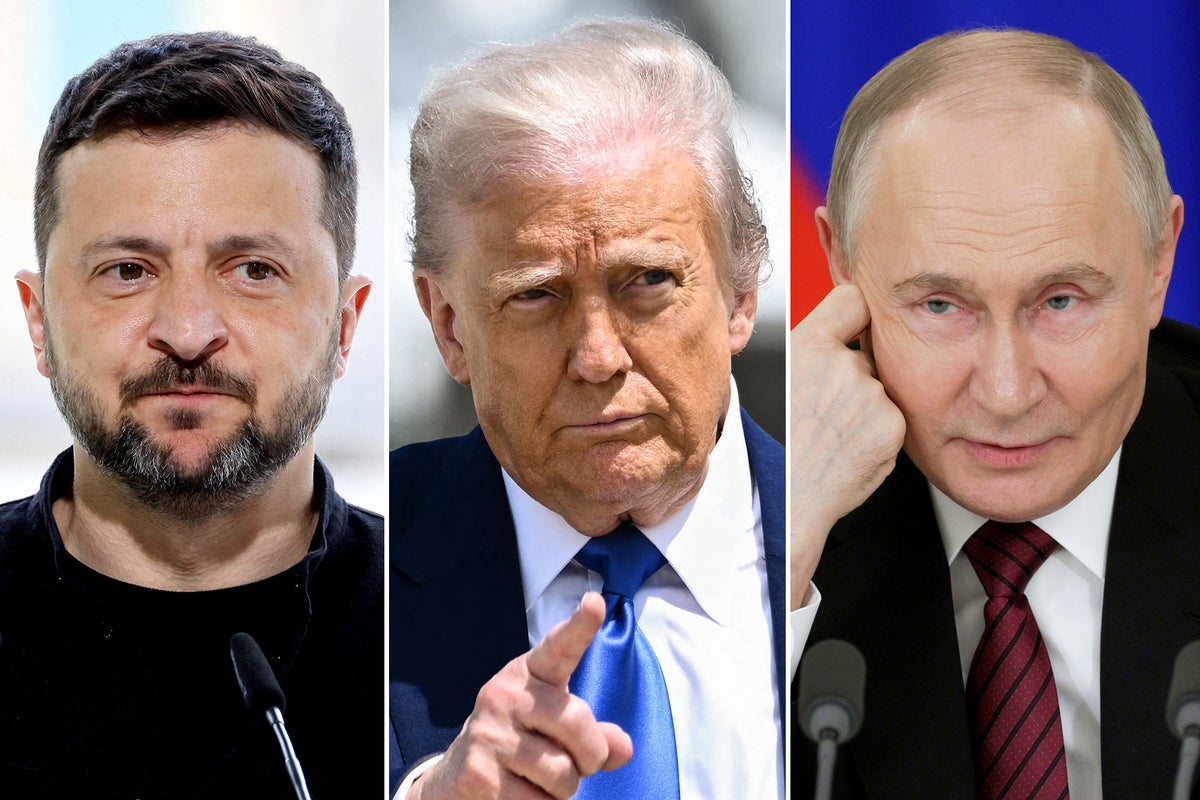 Ukraine-Russia war latest: Zelensky says Trump needs to realise Putin ‘lies’ to him ahead of Turkey talks