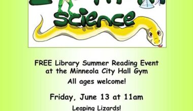 Zoo Mom Science is back at the Minneola City Hall With More Cool Critters. Crikey!