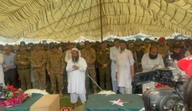 Pakistan does a self goal–provides proofs that the 'innocent' man leading prayers is indeed an US-sanctioned terrorist–in live press briefing.