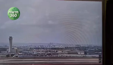 Houthi missile impact near Ben-Gurion Airport
