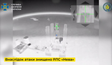 Ukrainian Security Service, using naval drones and FPVs launched from them, destroyed a Russian radar and warehouses on gas platforms in the Black Sea. May 2025