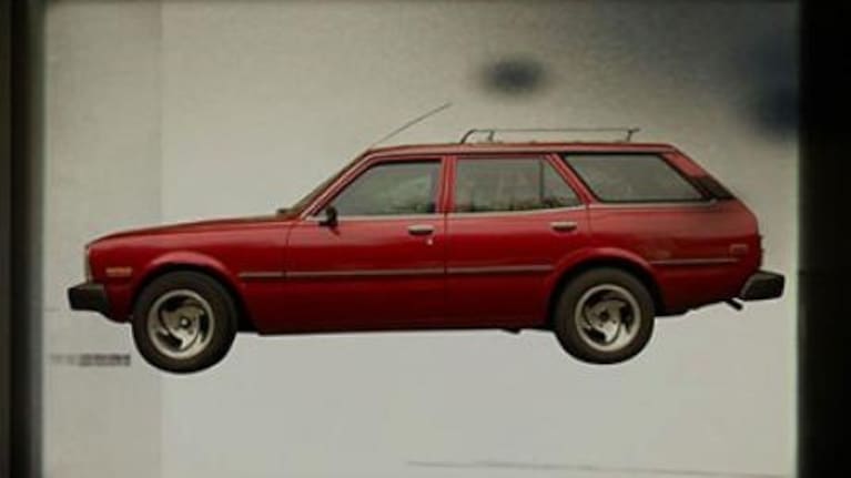 A red station wagon similar to the one witnesses had described.