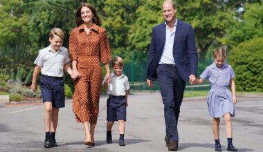 Prince George, Princess Charlotte And Prince Louis Start Lambrook School - Source: Getty