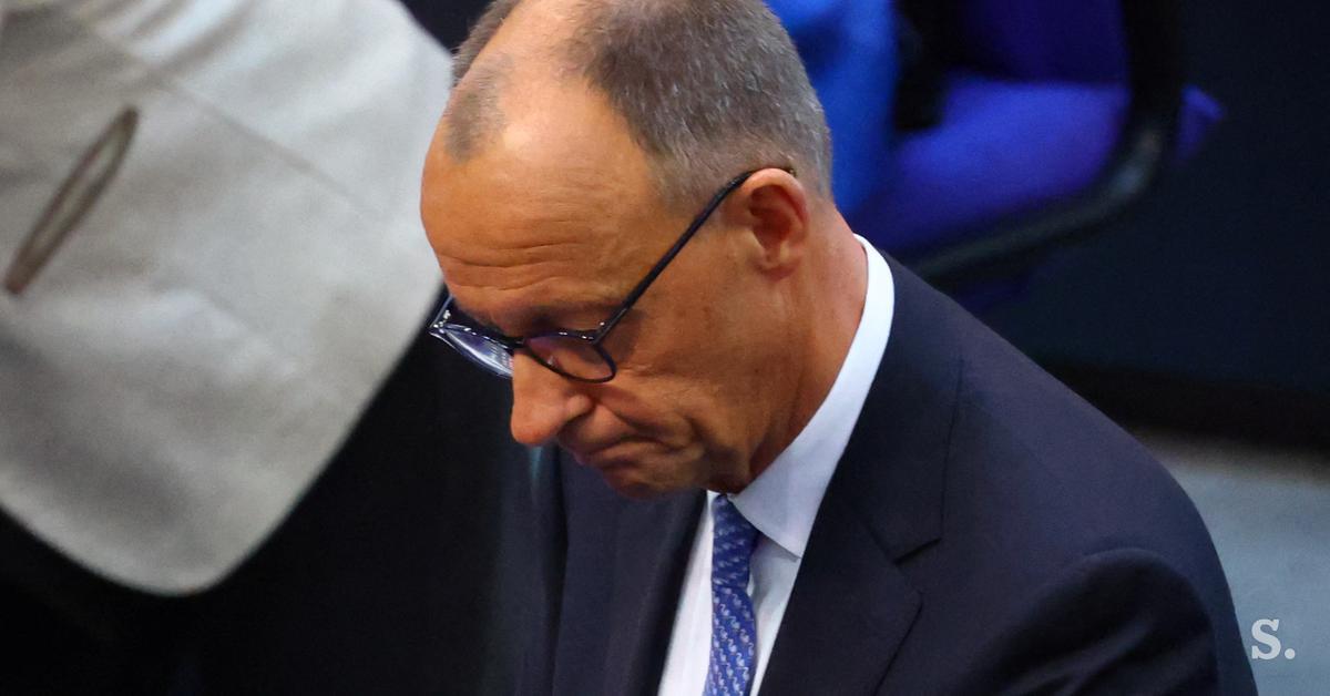 Kanclerski kandidat Merz v prvem krogu ostal praznih rok