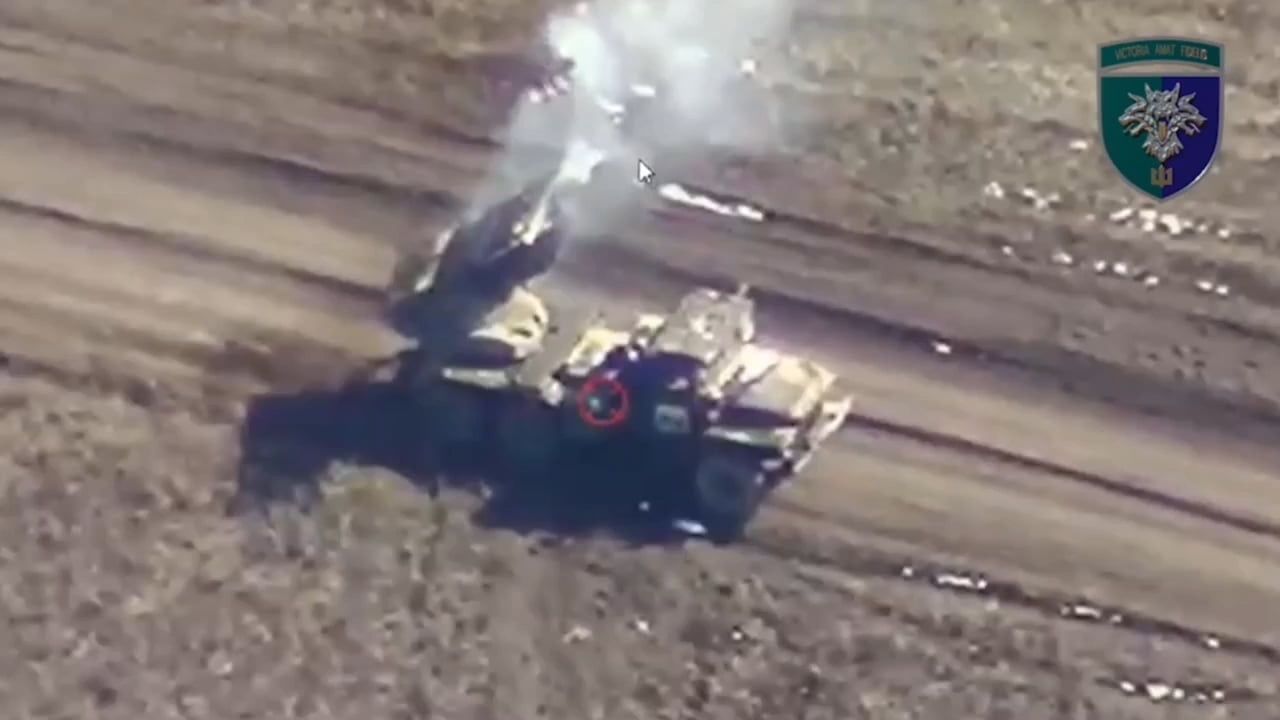 38th Marine Brigade of Ukraine blew up Russian "Grad" MLRS. Pokrovsk area