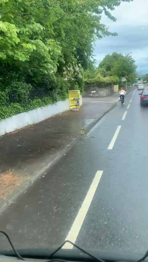 Lunatic Adult Cyclist