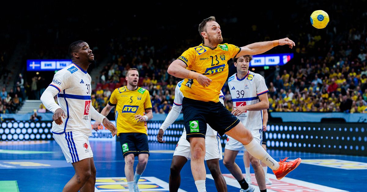 Handboll: Sverige föll mot Frankrike inför storpublik – när Lagergren hyllades