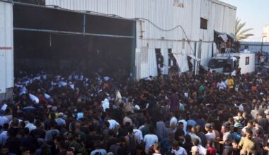 Hundreds of starving Palestinians storm Gaza food warehouse in deadly incident, says UN agency