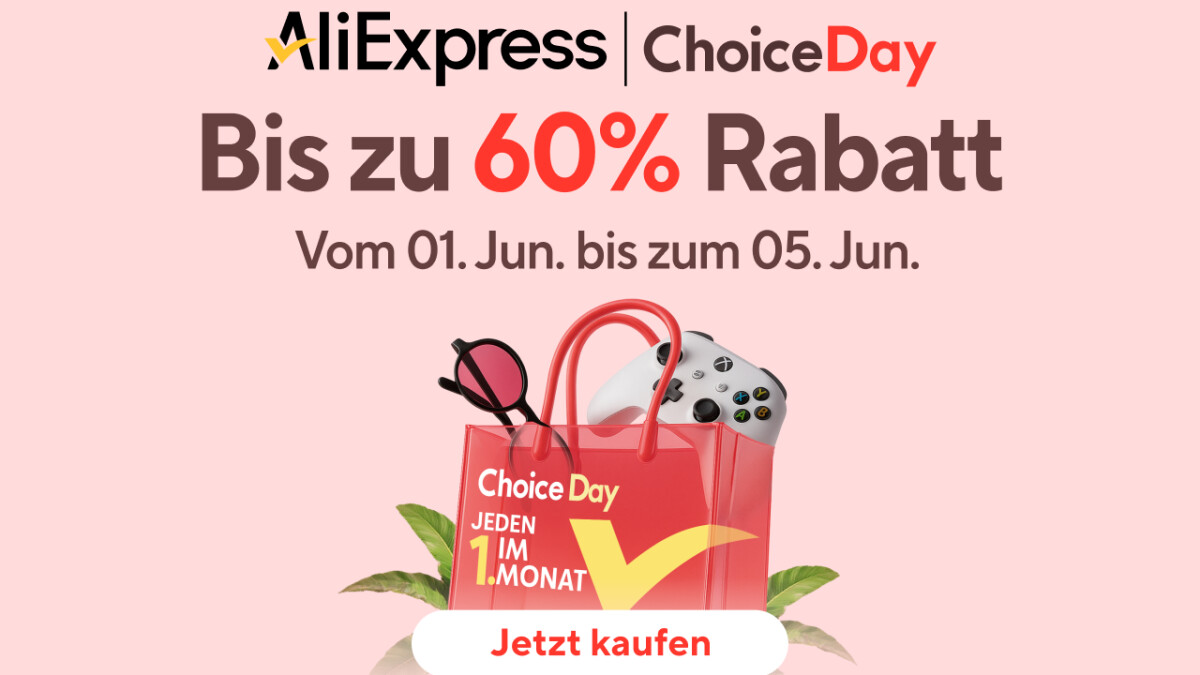 Mit dem 1.6. startet der AliExpress ChoiceDay im Juni 2025.
