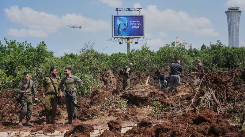 Israel fails to intercept Houthi missile targeting its main airport, showing the limits of US efforts to weaken the group