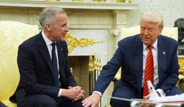 Carney says Canada is "not for sale, it won't be for sale, ever" in Oval Office meeting with Trump