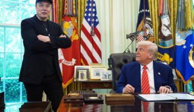 Trump praises Elon Musk and DOGE in Oval Office, says Musk will return to help after last official day