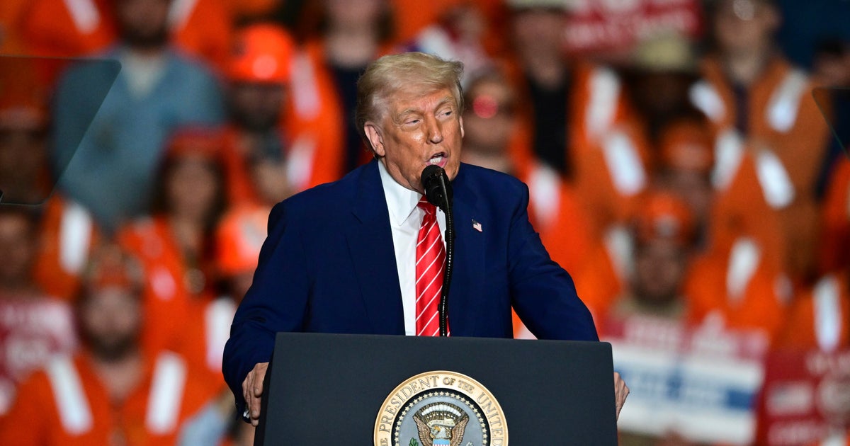 Trump says he's doubling steel tariffs to 50% during visit to U.S. Steel mill near Pittsburgh