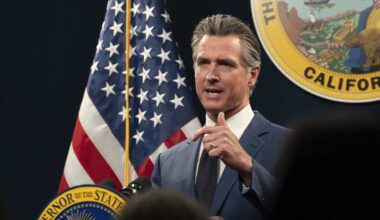 Newsom pushes for ban on homeless encampments in California