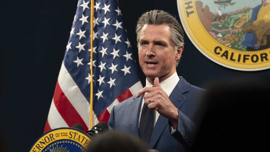 Newsom pushes for ban on homeless encampments in California