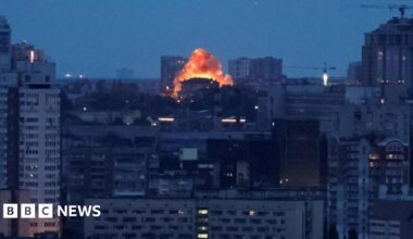 Ukraine war latest: Russian missile and drone attack on Kyiv kills two, hours before ceasefire due to start