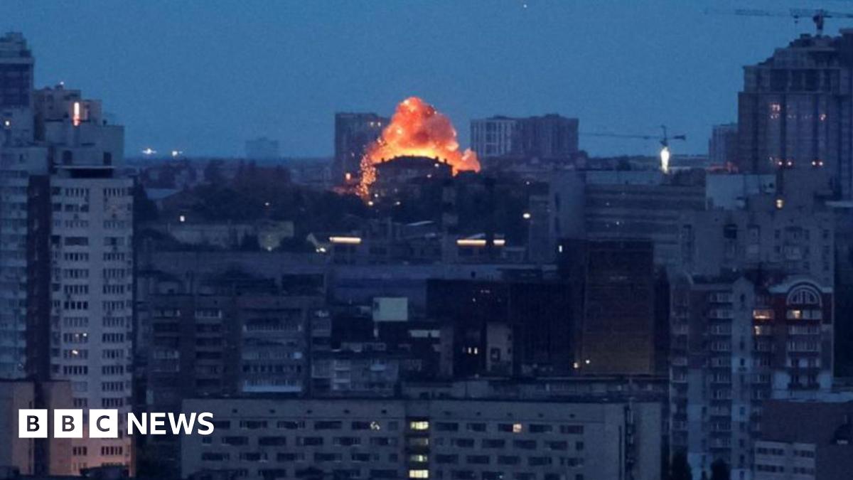 Ukraine war latest: Russian missile and drone attack on Kyiv kills two, hours before ceasefire due to start