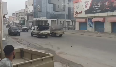 Clashes led by anti-governmental forces in downtown Tripoli, Libya 14/05/2025